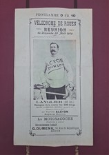 Rare Programme Du Vélodrome