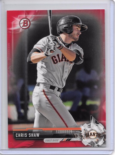 2017 bowman chris shaw - bowman, red