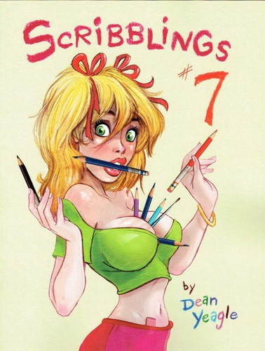 Scribblings signed by - 7,