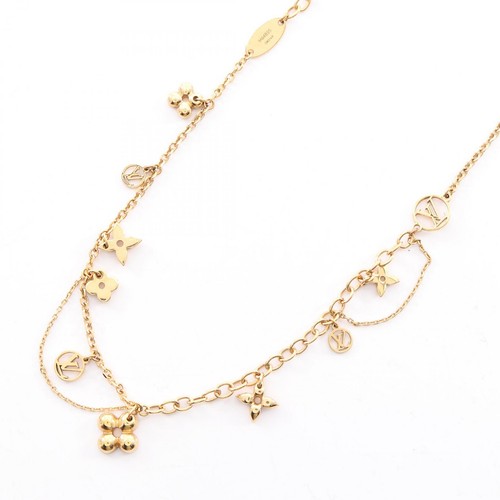 Collier louis vuitton fleuri - collier,