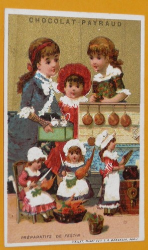 Chromo 1885 1905 chocolat - chromo,