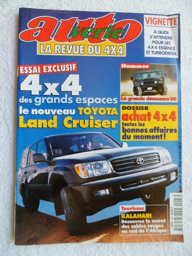 Auto verte 4x4 203 - n°203, 04/1998