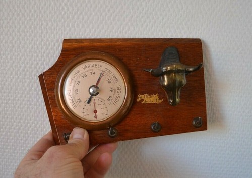 Ancien thermomètre baromètre - thermomètre,