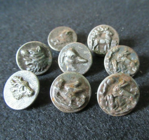 Petits ancien bouton venerie - ancien,
