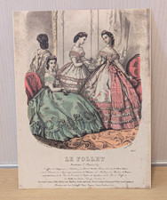 GRANDE GRAVURE DE MODE