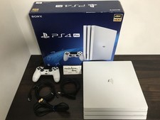 Console Sony Playstation 4 Pro PS4 Glacier White 1 To CUH-7200BB02 avec boîte