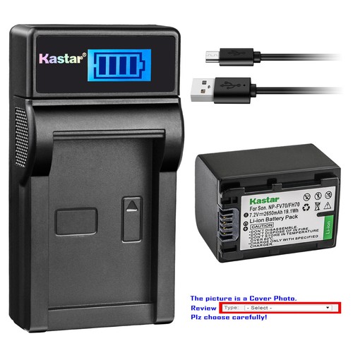 Kastar battery lcd charger for - kastar,