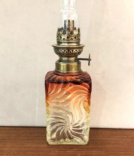 Ancienne lampe pétrole - lampe, à