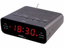 Radio-réveil FM avec 2 alarmes - Auvisio