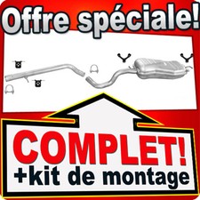 Ligne pot d'échappement pour SEAT LEON (1M1) 1.9 TDi Silencieux