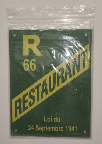Panneau licence restaurant - panneau,