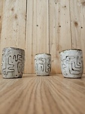 Tasses Céramique Juliette Derel 1950 Vallauris