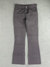 Jean Bootcut Vintage Y2K Made Italy Levi's 525 W28 L34 Violet Hippie Babacool Zi
