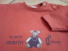 sweat "GRAIN DE BLE" 18 mois