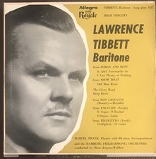 Lawrence Tibbett Vinyle