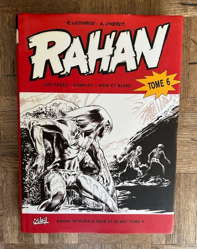 Rahan intégrale noir blanc - rahan,