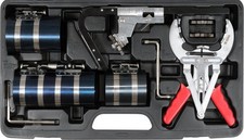 JEU 3 COLLIERS DE COMPRESSION PINCE A SEGMENTS PISTON OUTIL NETTOYAGE GORGES