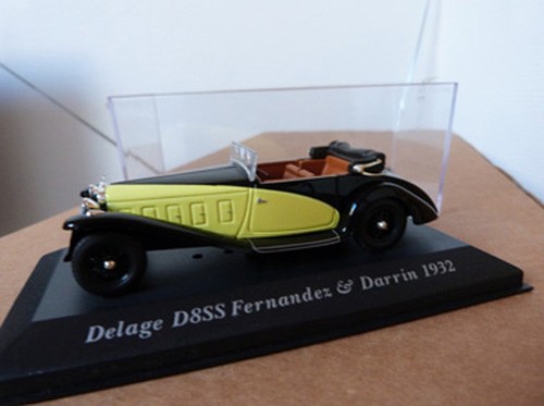 Delage miniature d8ss - delage,