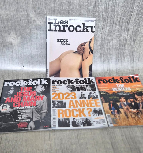 Lot magazines rock - , les