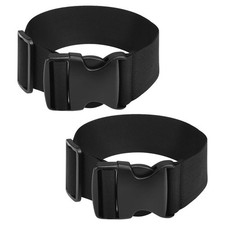 2 pièces sangles à boucle polyvalentes ceinture de valise réglable à dos