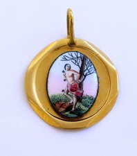 Médaille Emaillée Saint