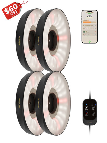 Smart 4pcs grow lights full - smart,