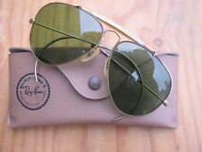 Vintage B&L Ray-Ban U.SA. Outdoorsman 1/30 10K GO Aviators G15 Lenses Ca 1960/70