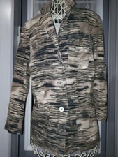 Veste longue imprimé tigre