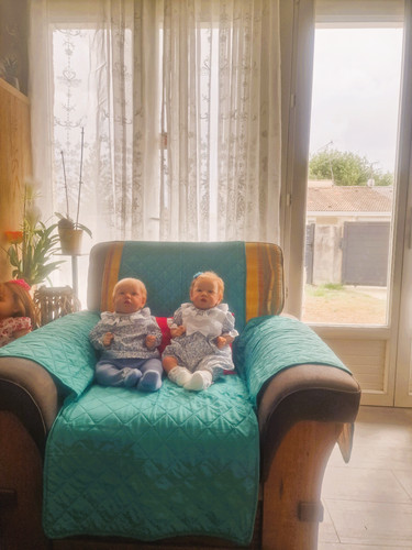 Bebe saskya jumeaux reborn - jumeaux,