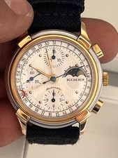 Carl F. Bucherer NOS Vintage automatique chronograph like new. Reference 78790