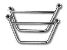 Supports En Acier Chromé Pour