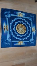 FOULARD HERMES en soie vintage collection AIR FRANCE 1962