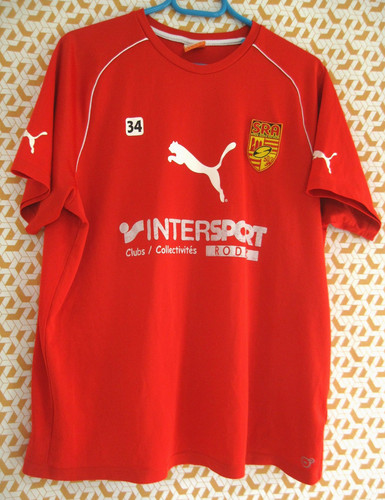 Maillot rugby porté 34 - porté, #34