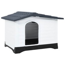 Niche pour chien bleu - chien,