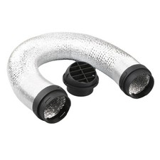 Tuyau de ventilation flexible pour chauffage diesel 75 mm compatible avec les ap
