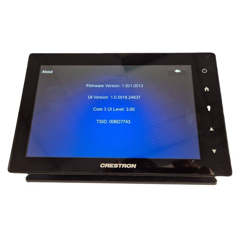 Panneau tactile crestron - panneau,