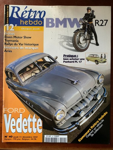 Retro hebdo essai ford - retro,