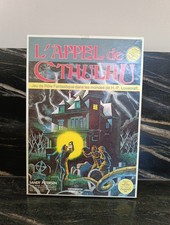 L'APPEL DE CTHULHU ÉDITION RÉVISÉE 1984 SANDY PETERSEN DESCARTES LOVECRAFT BE/TB