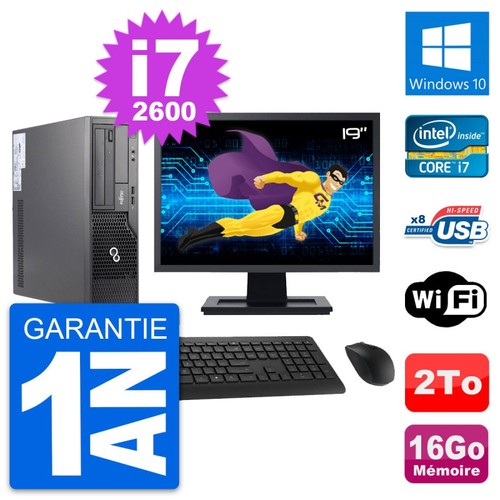 Fujitsu e500 ecran 19 - pc, dt
