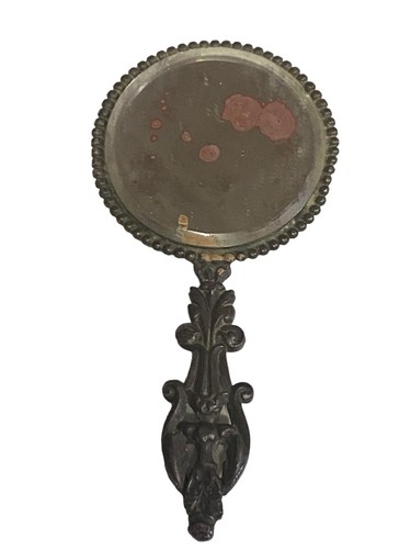 Ancien miroir face - ancien, main