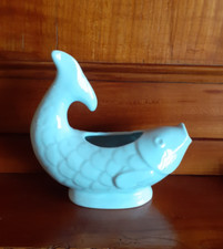 Saucière Forme Poisson Porcelaine De France Apilco
