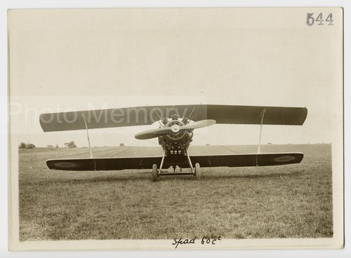 Spad avion biplace - 60,