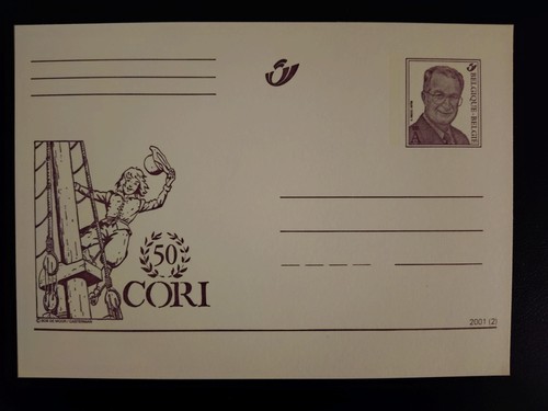 Carte postale belgique 2001 - carte,