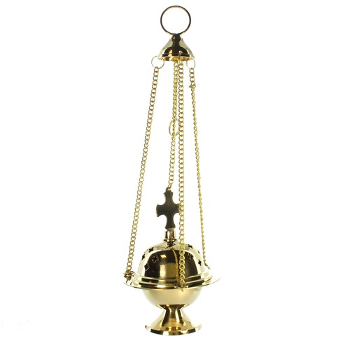 Encensoir liturgique laiton - encensoir, en