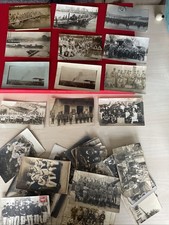 Lot Cartes Photos 1914 1918 Poilus , Tanks Sur L’Aisne , Avions Marins , Hôpital