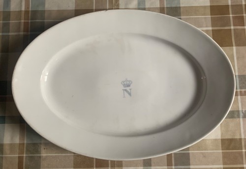 Grand plat porcelaine - grand,