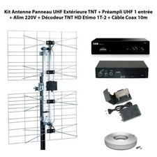 Kit Antenne Panneau UHF