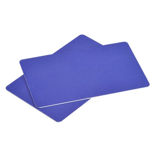 Pvc cartes bleu carte 30mil - cartes,