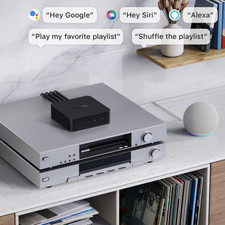 WiiM Pro Récepteur AirPlay 2, Google Cast Audio, Streamer Multi-pièces WiFi, Com