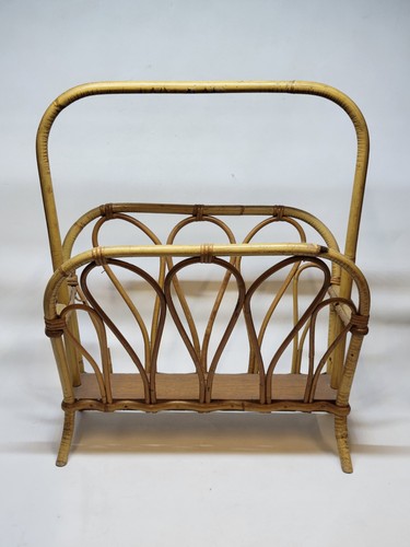 Ancien porte revue bambou - revue, en